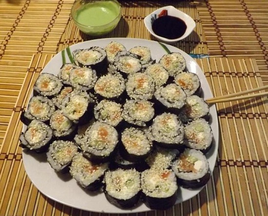 Японские суши 