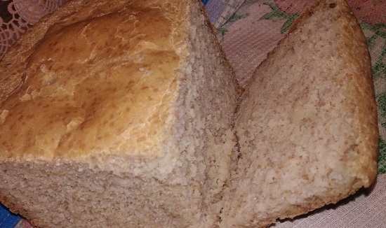 приготовление хлебушка в хлебопечи