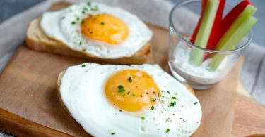Жареные яйца: польза и вред